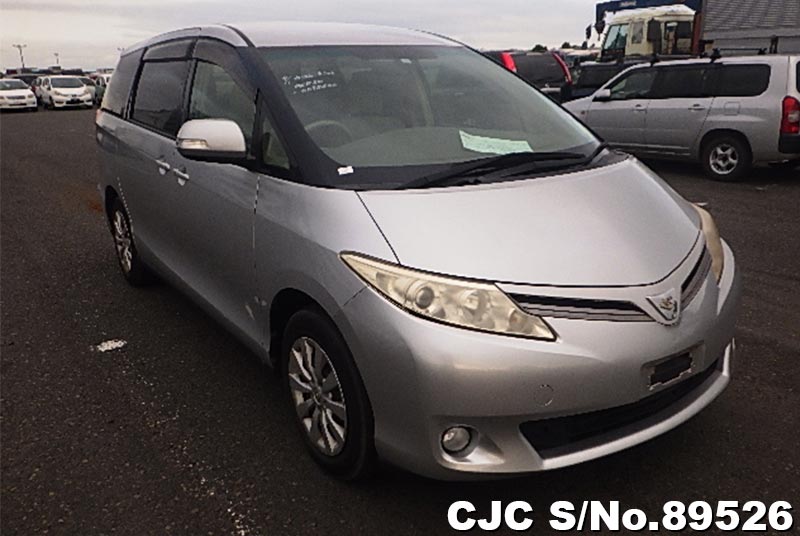 2009 Toyota Estima Silver for sale Stock No. 89526 Japanese Used